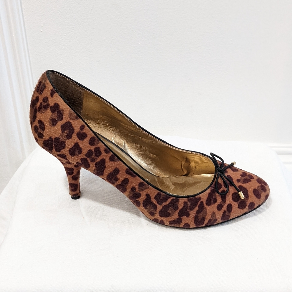 Leopard print heels by Loft - Picture 2 of 14